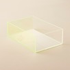   OJAGASTAR　Stacking acrylic boxNEYE(ネオンイエロー)